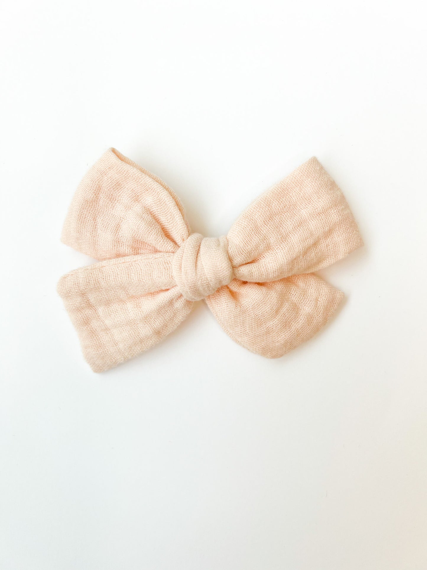 Dusty Pink Hair Bow